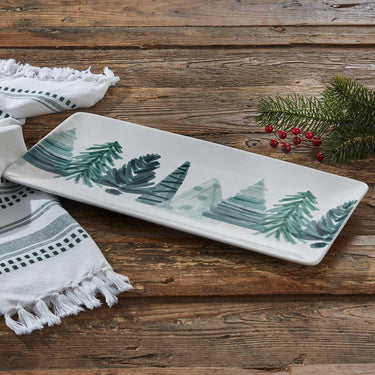 Hand Painted Holiday Platter - Park Designs - The Fox Decor